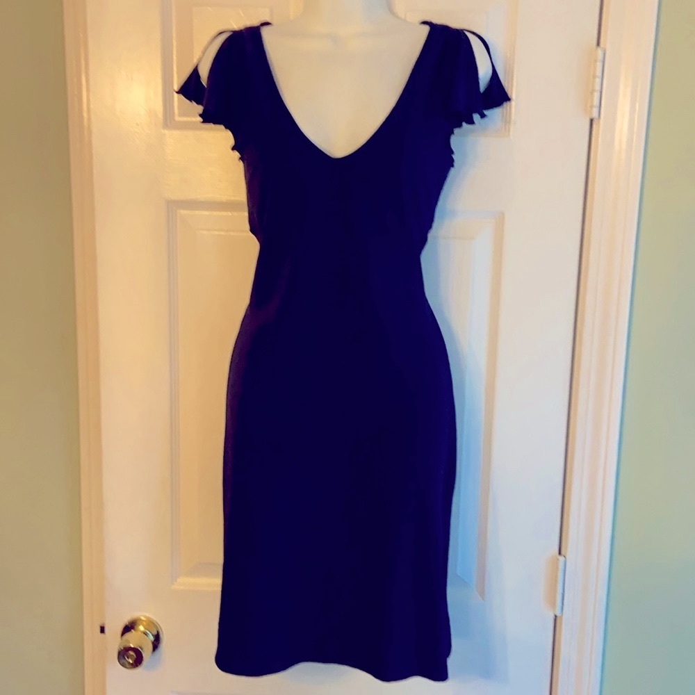 Beautiful dark blue dress
